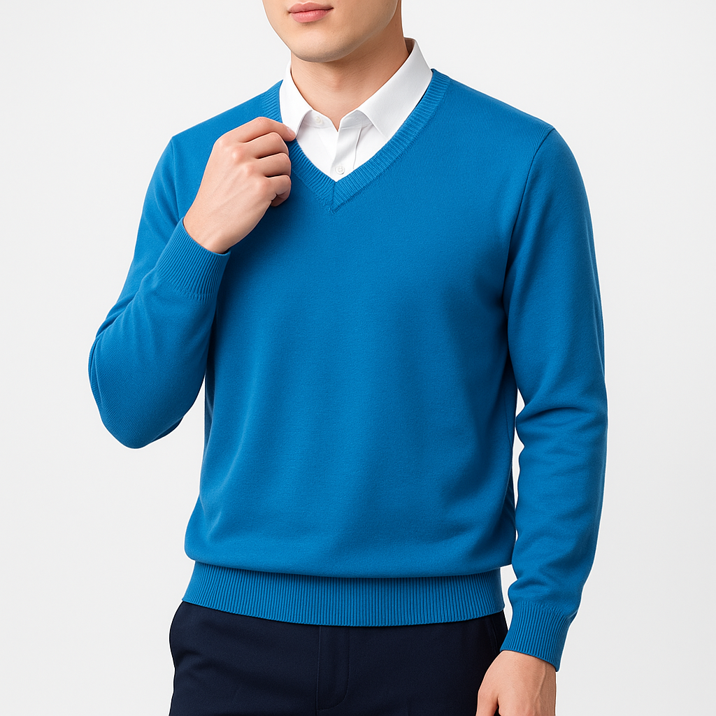 Elegant V-Neck Sweater