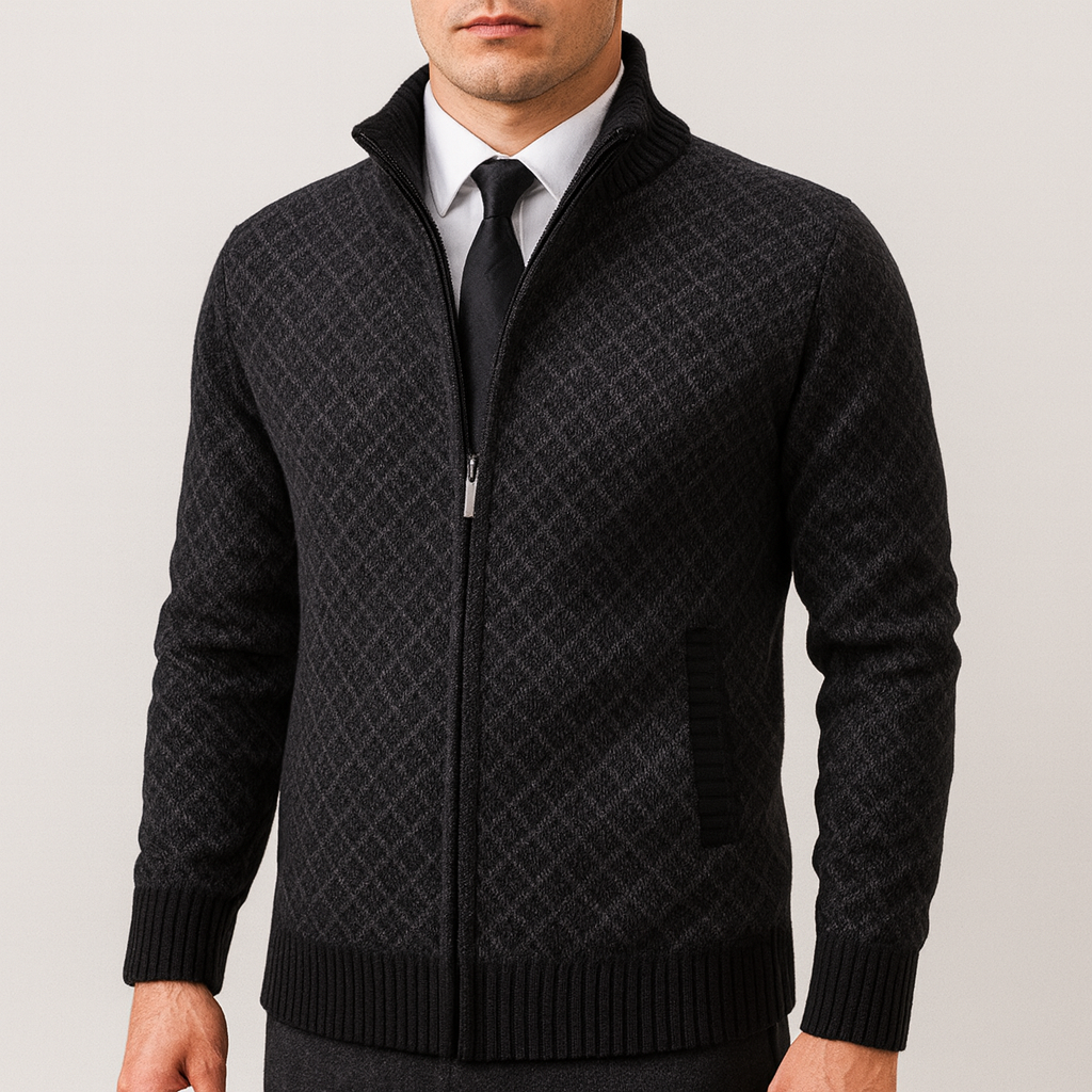 Fitted Knit Cardigan