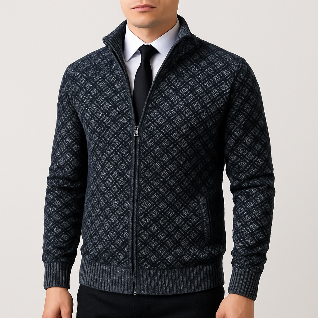 Fitted Knit Cardigan