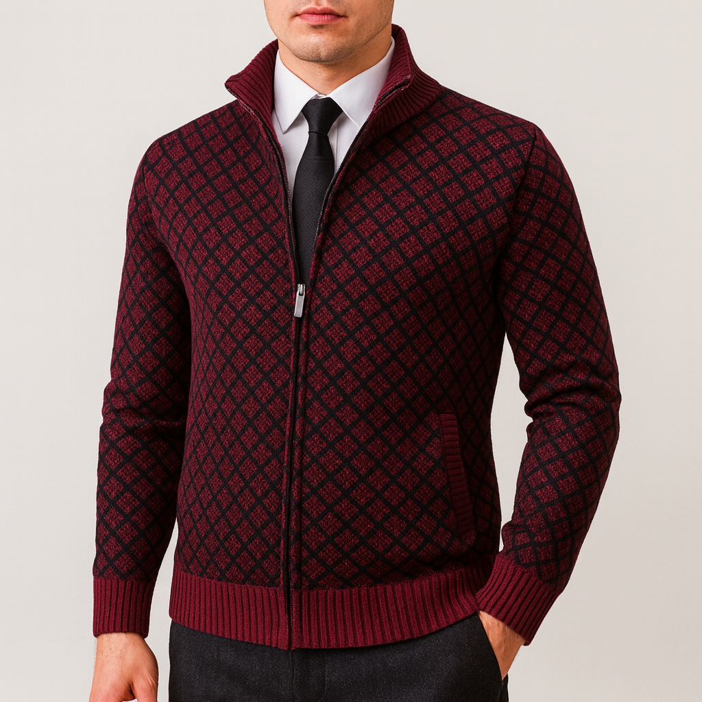 Fitted Knit Cardigan