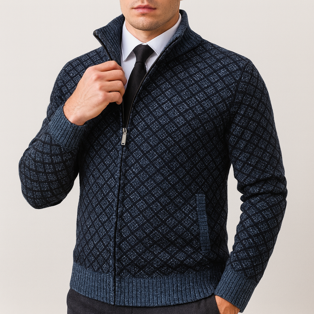Fitted Knit Cardigan