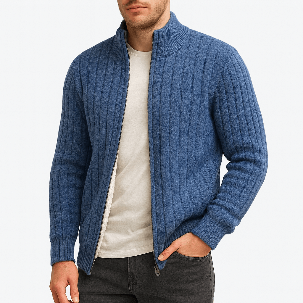 Full-Zip Fleece Cardigan