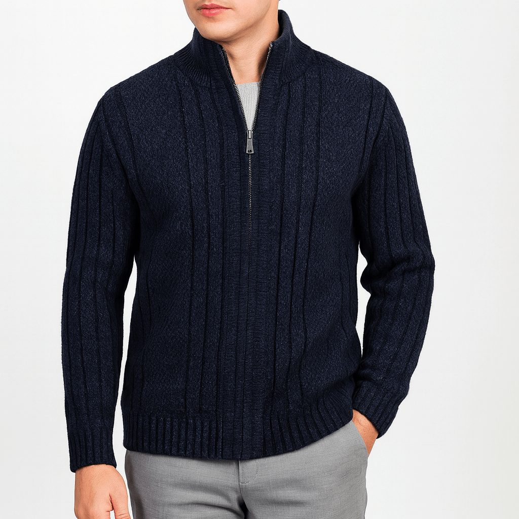 Full-Zip Fleece Cardigan