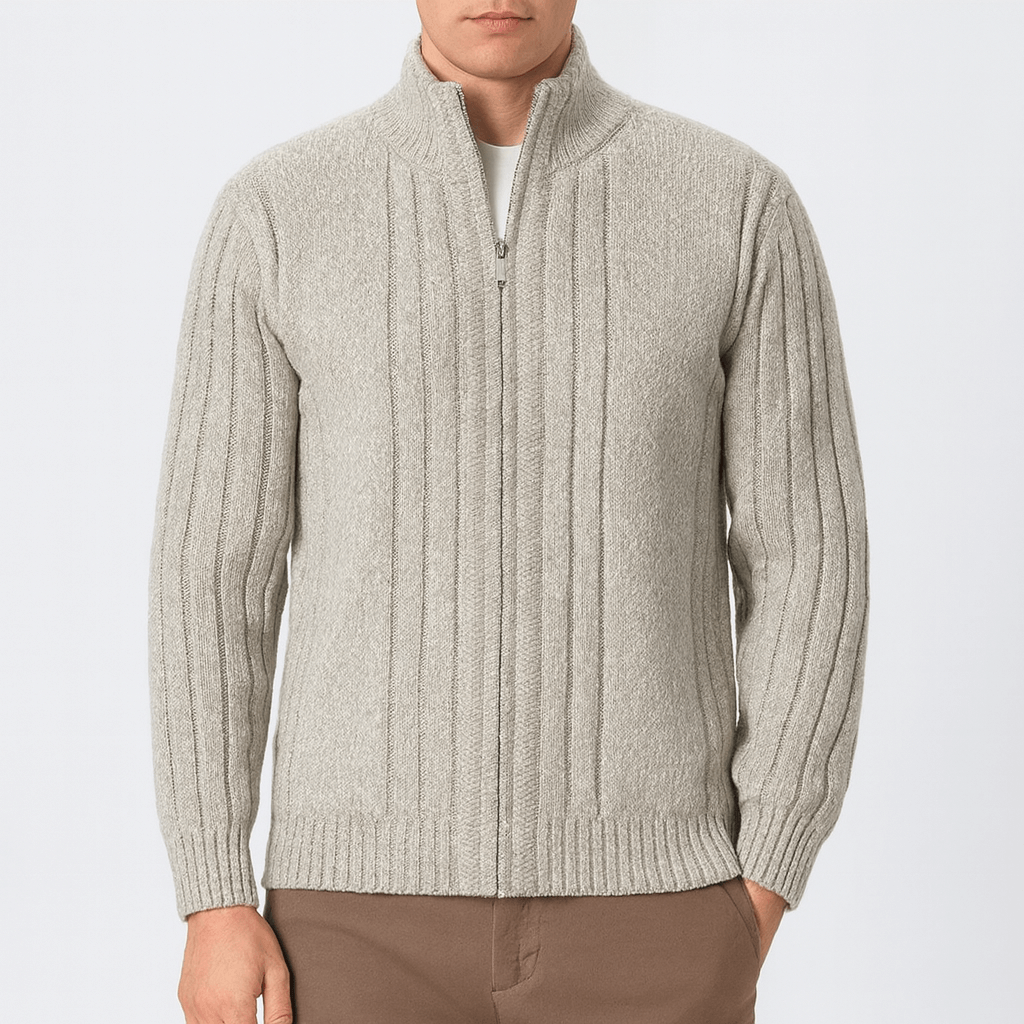 Full-Zip Fleece Cardigan