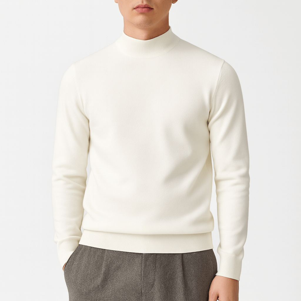 Half Turtleneck Sweater