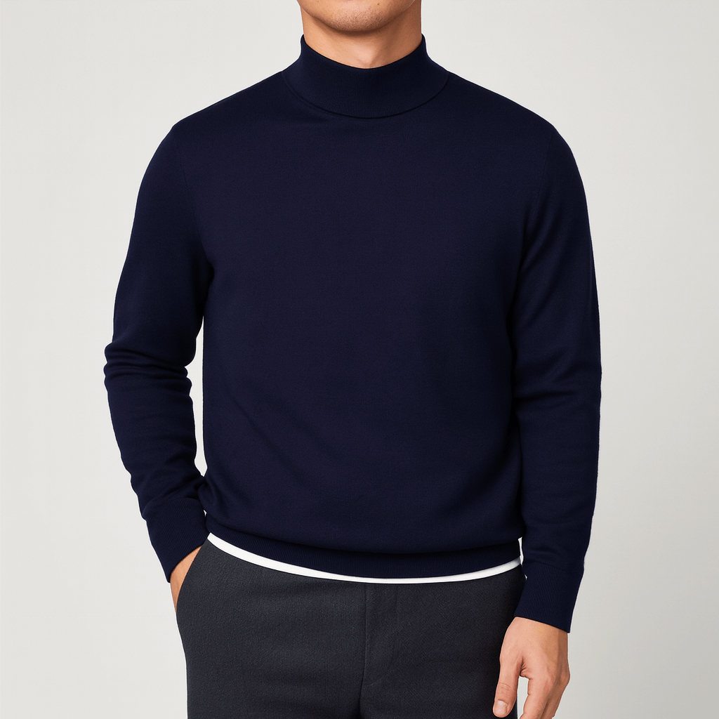 Half Turtleneck Sweater