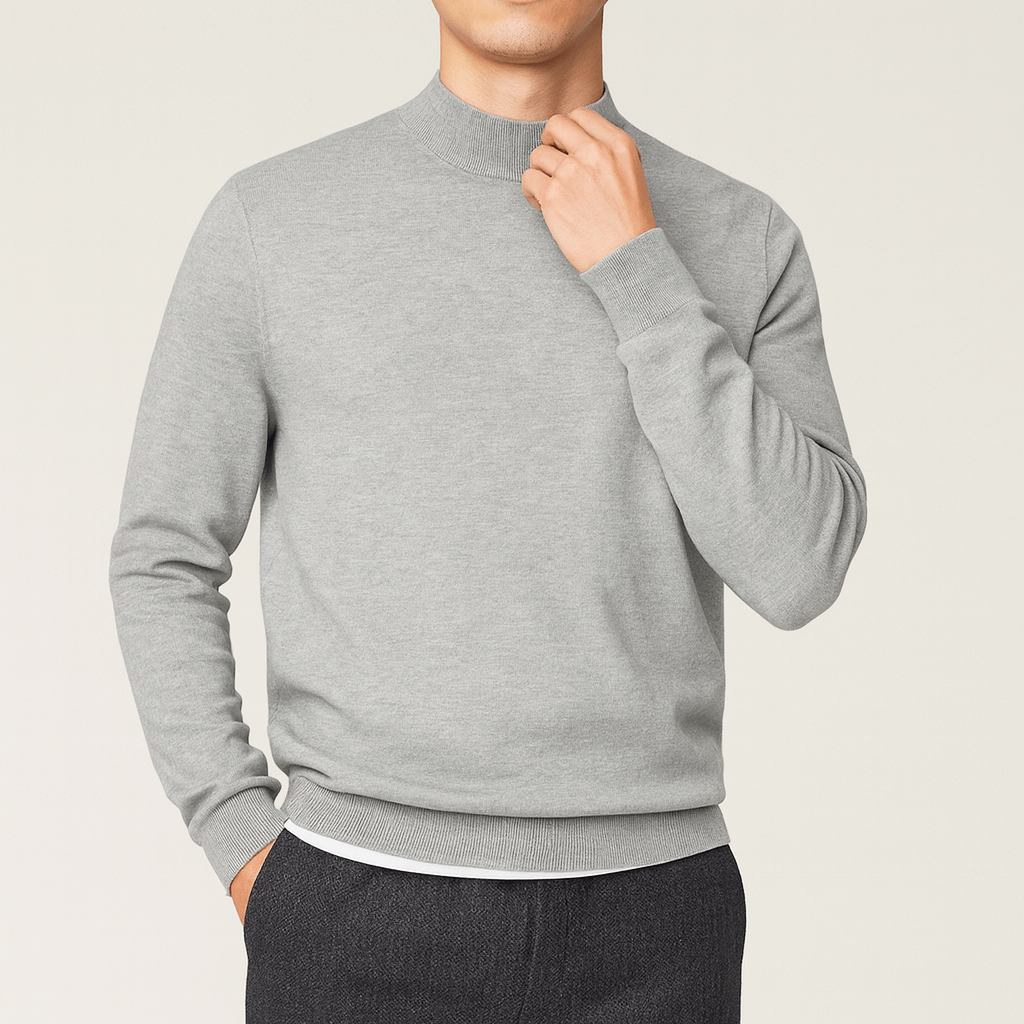 Half Turtleneck Sweater