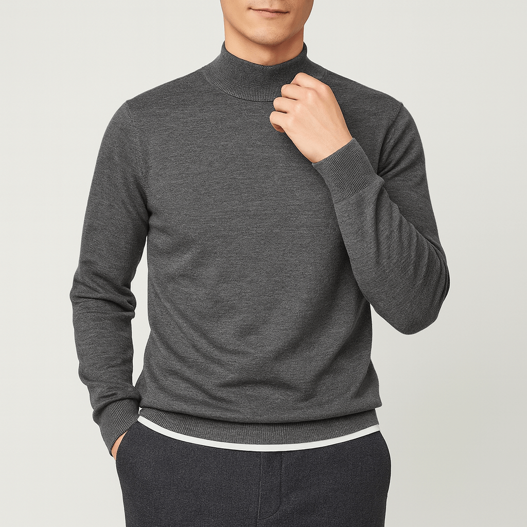 Half Turtleneck Sweater