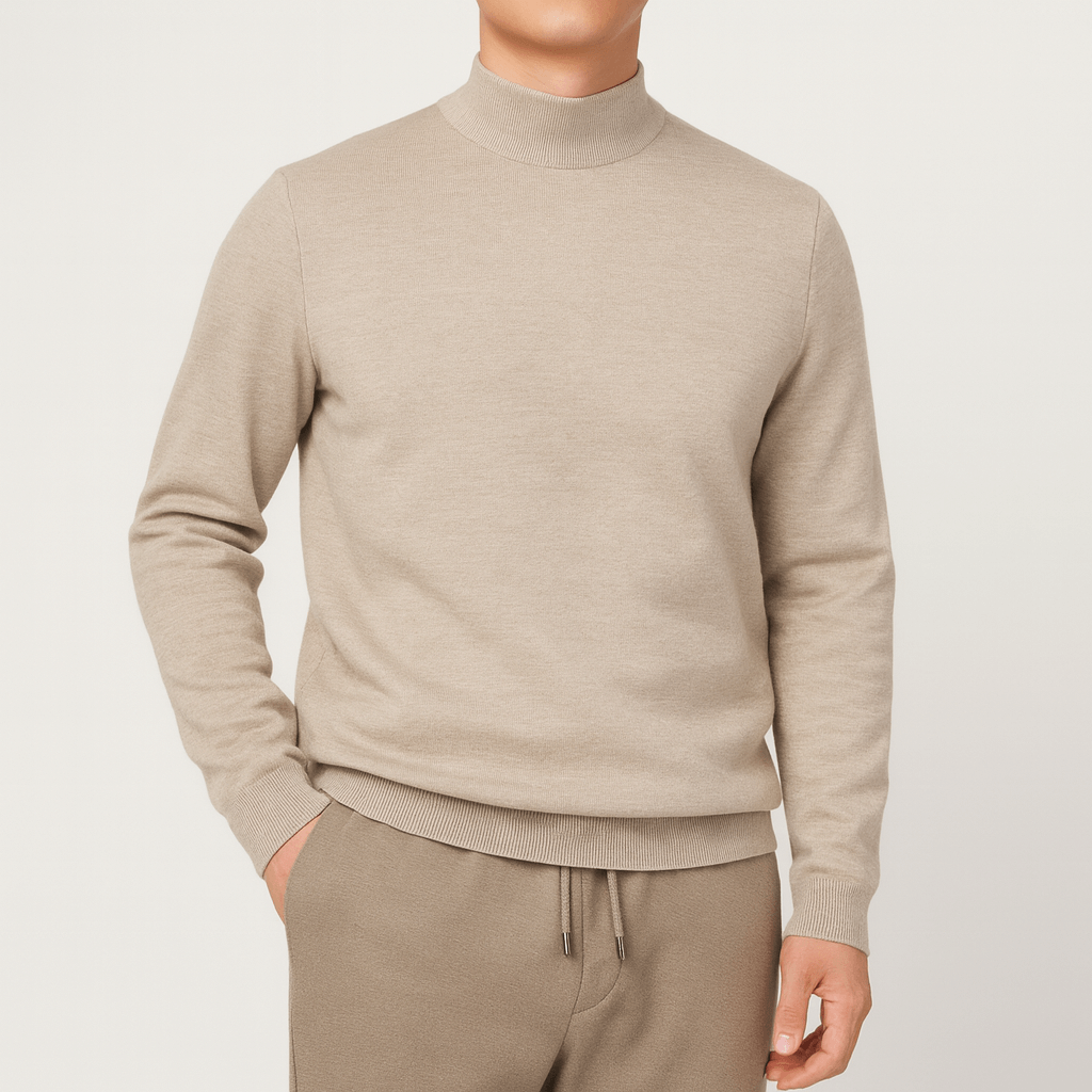 Half Turtleneck Sweater