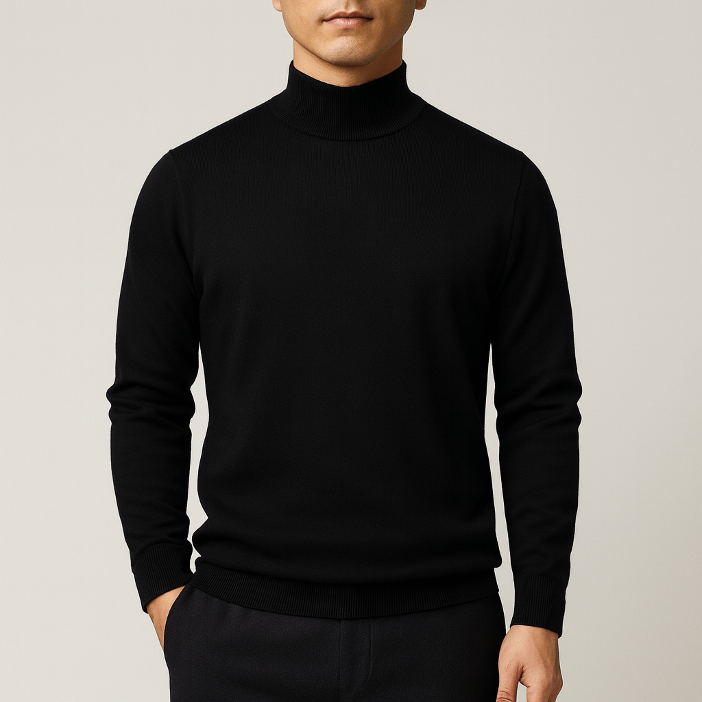 Half Turtleneck Sweater