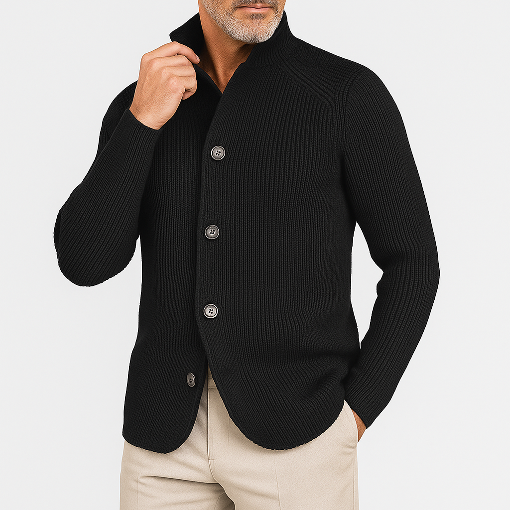Knit Button Cardigan