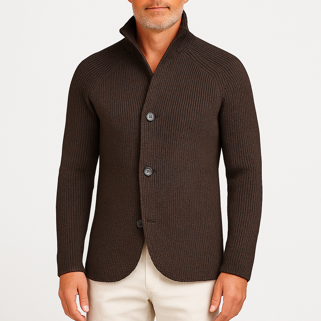 Knit Button Cardigan