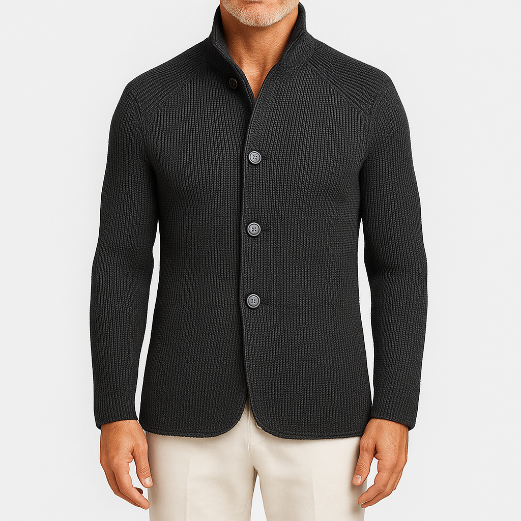 Knit Button Cardigan