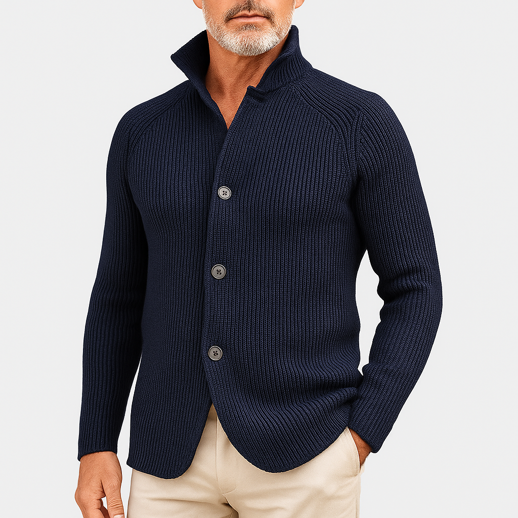 Knit Button Cardigan
