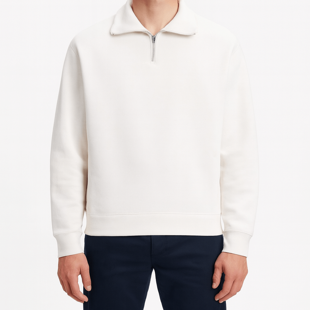 Knit Half-Zip Sweater