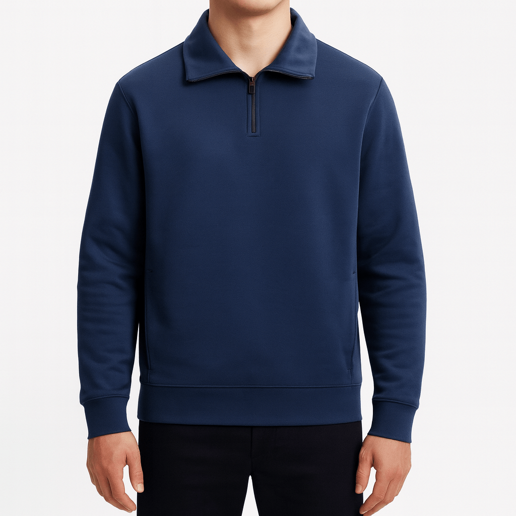 Knit Half-Zip Sweater