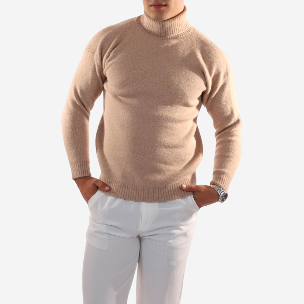 Knit Turtleneck Sweater