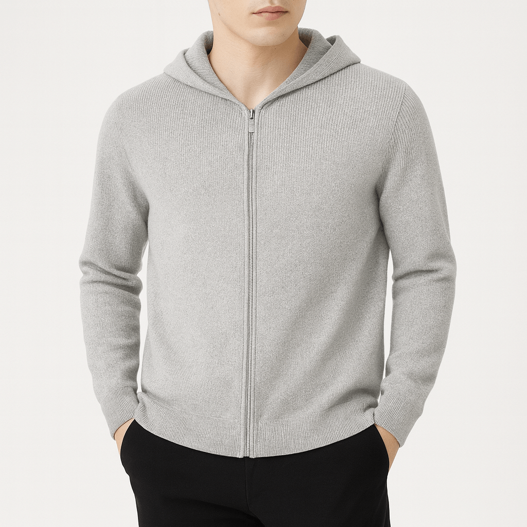 Knit Zip Hoodie