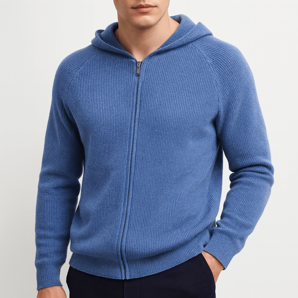 Knit Zip Hoodie