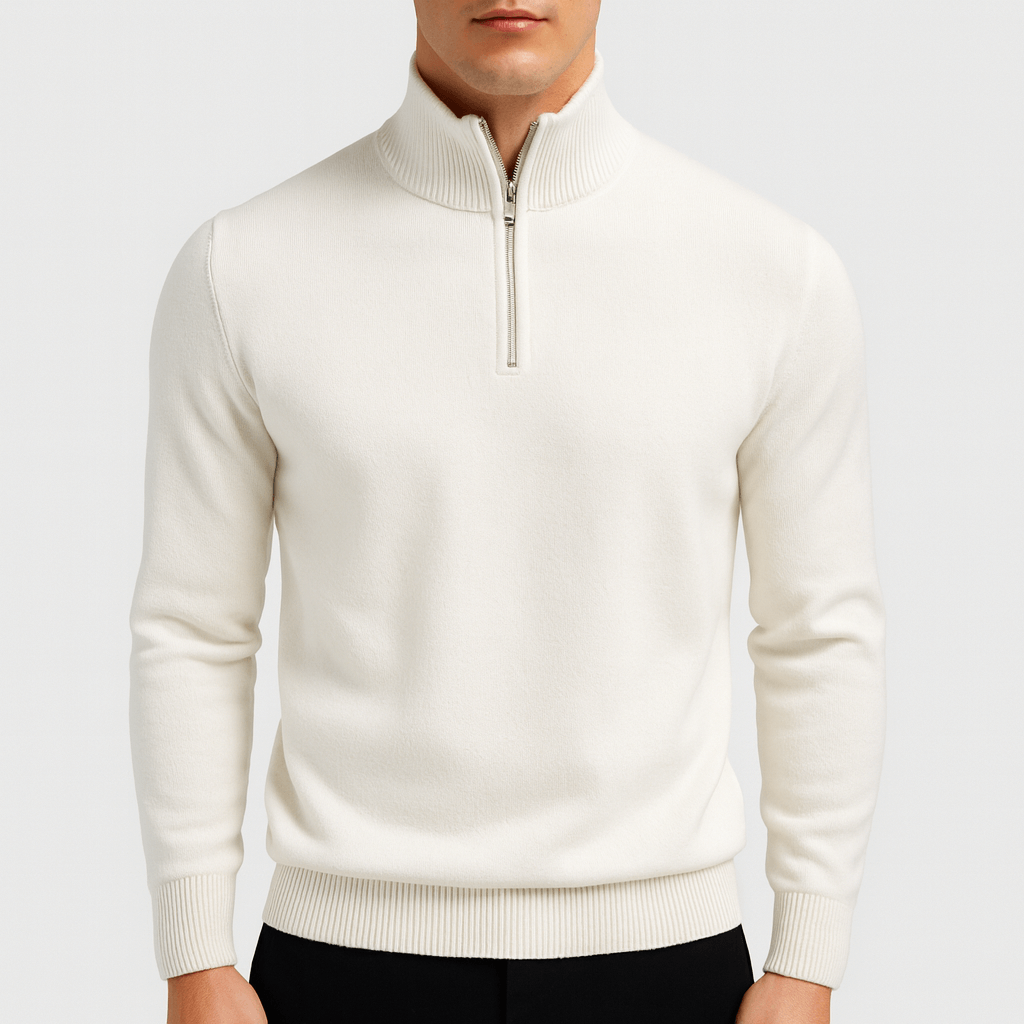 Knit Zip Sweater