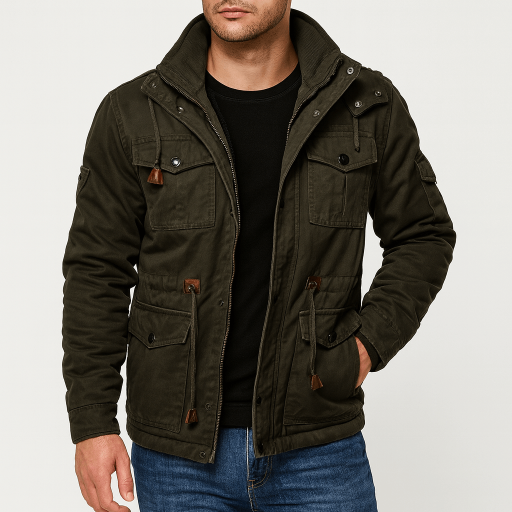 Lined Bomber Jacket