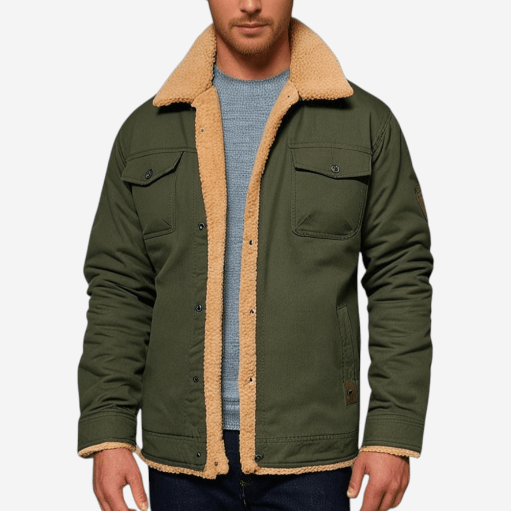 Lined Bomber Jacket
