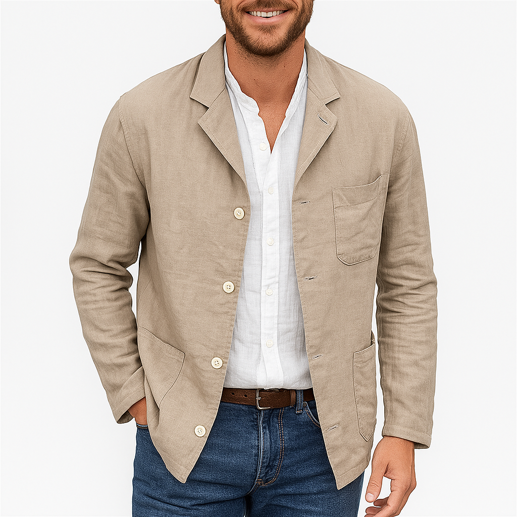 Linen Blazer Ease