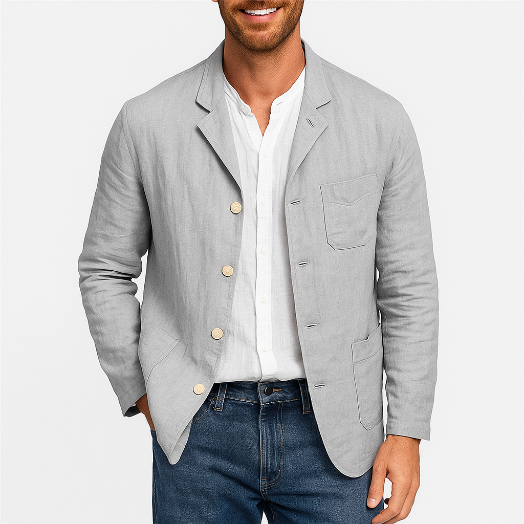 Linen Blazer Ease