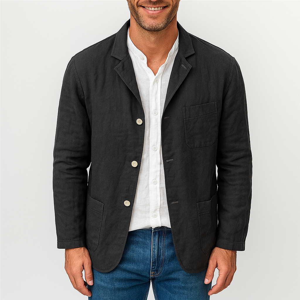 Linen Blazer Ease