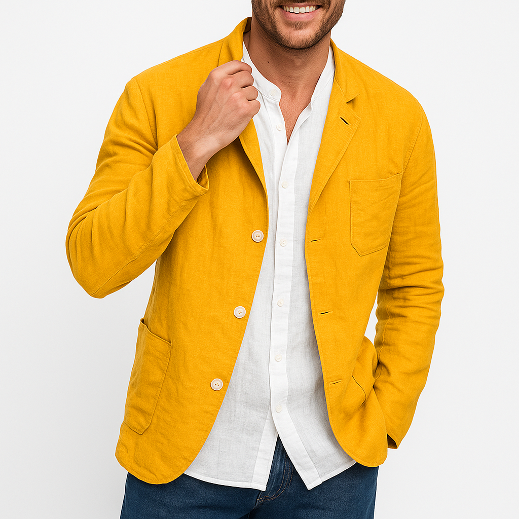 Linen Blazer Ease