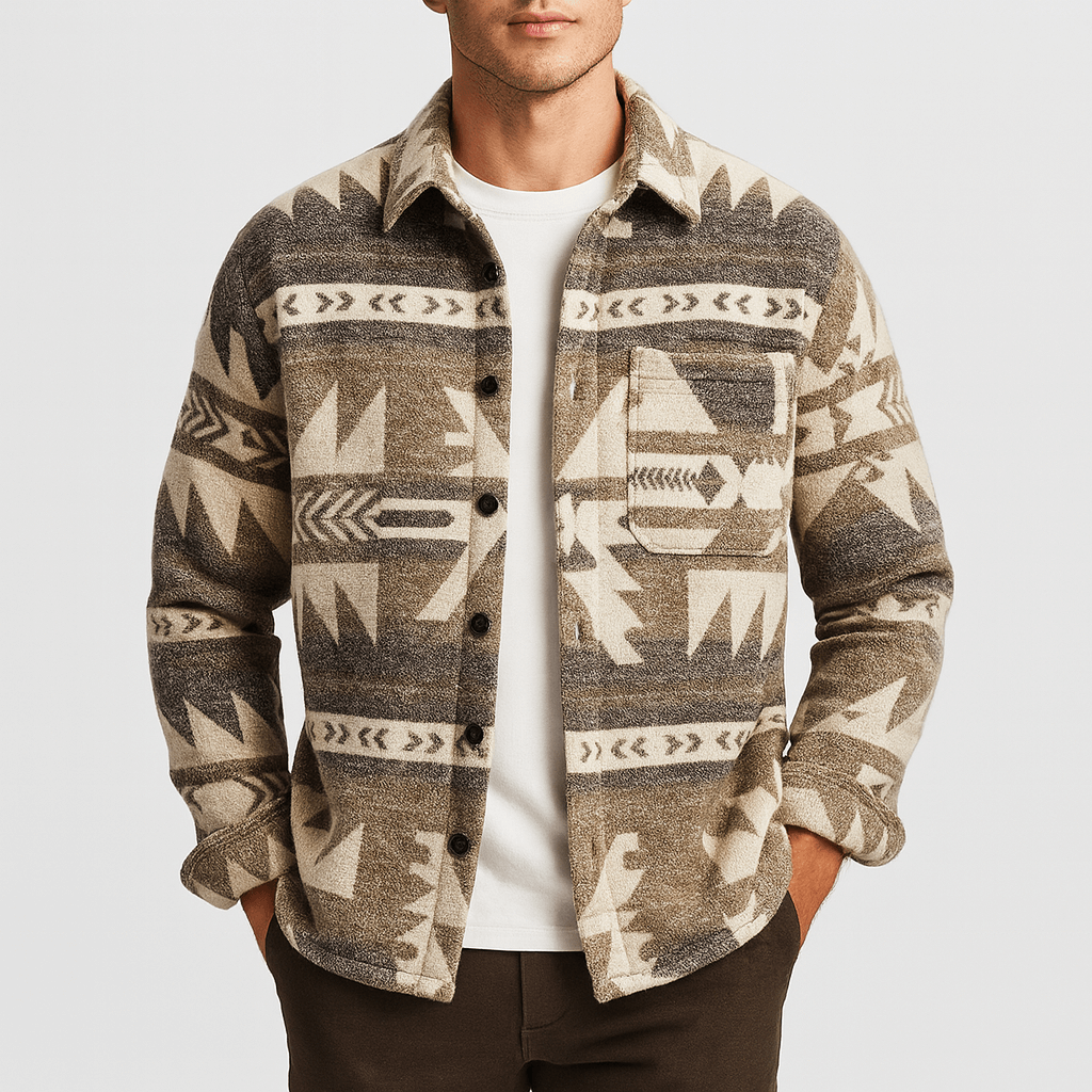 Long Sleeve Button-Down Shacket