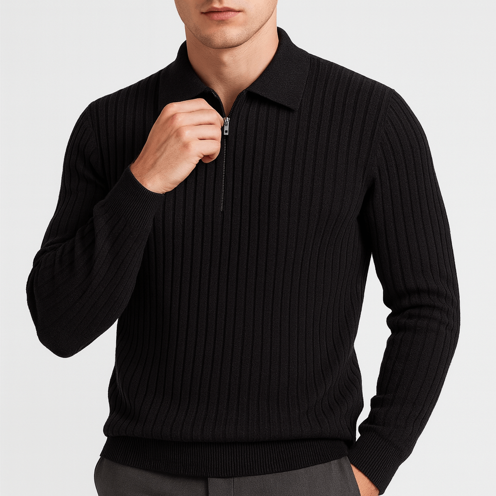 Merino Quarter Zip