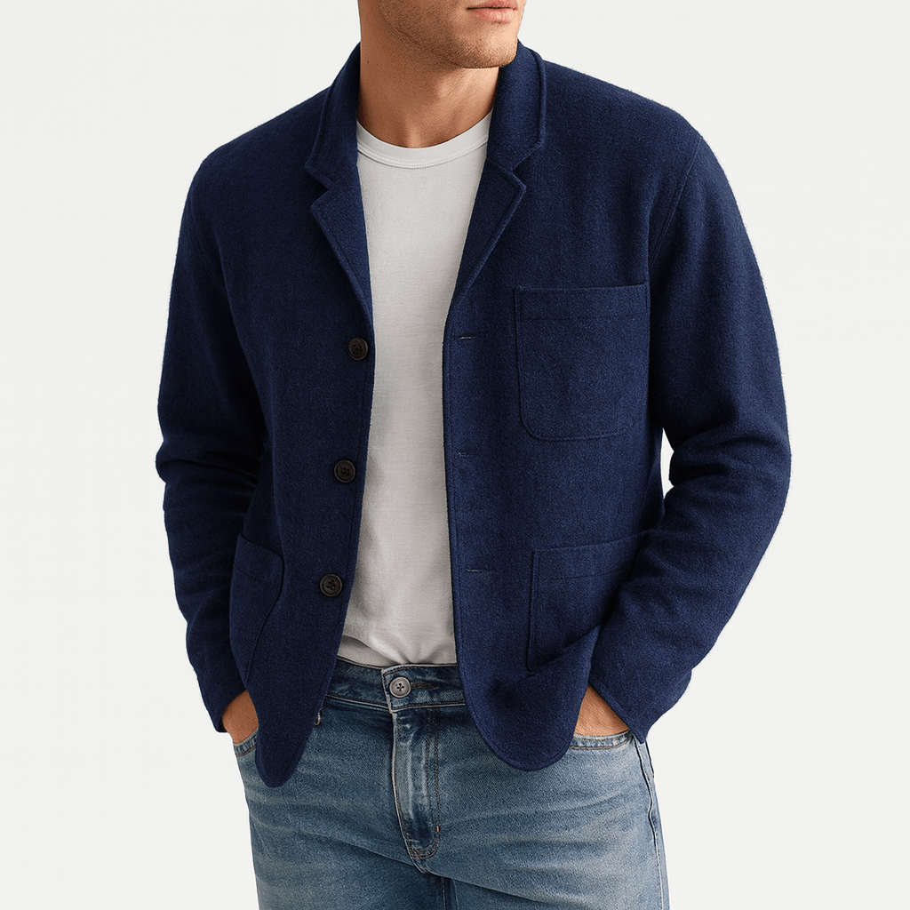 Multi-Pocket Thermal Cardigan