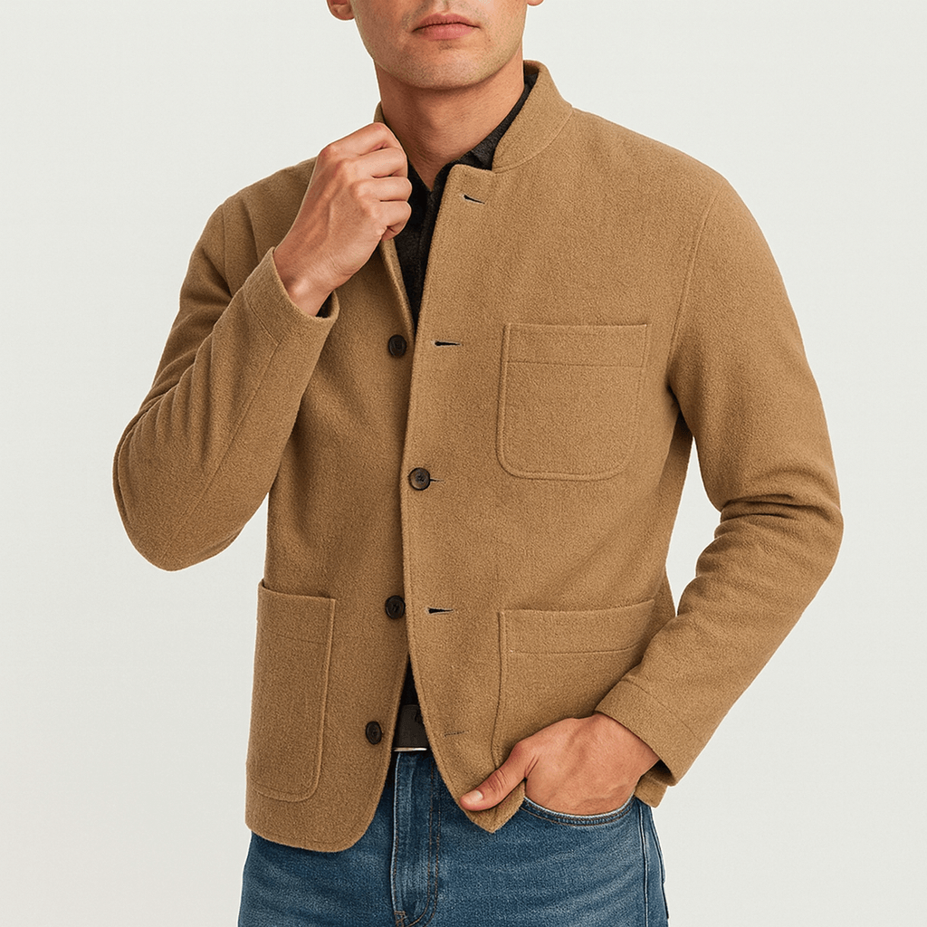 Multi-Pocket Thermal Cardigan