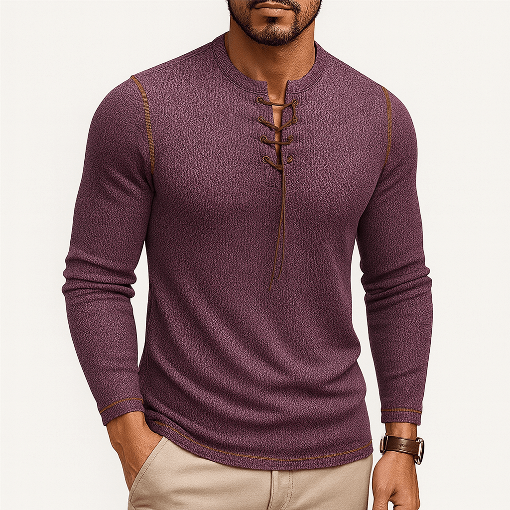 Neck Long Sleeve Shirt