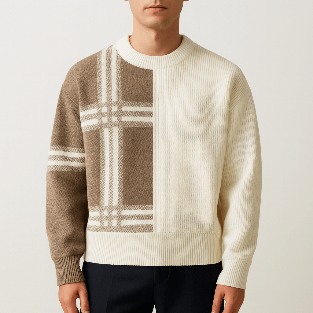 Patchwork Crew Jumper