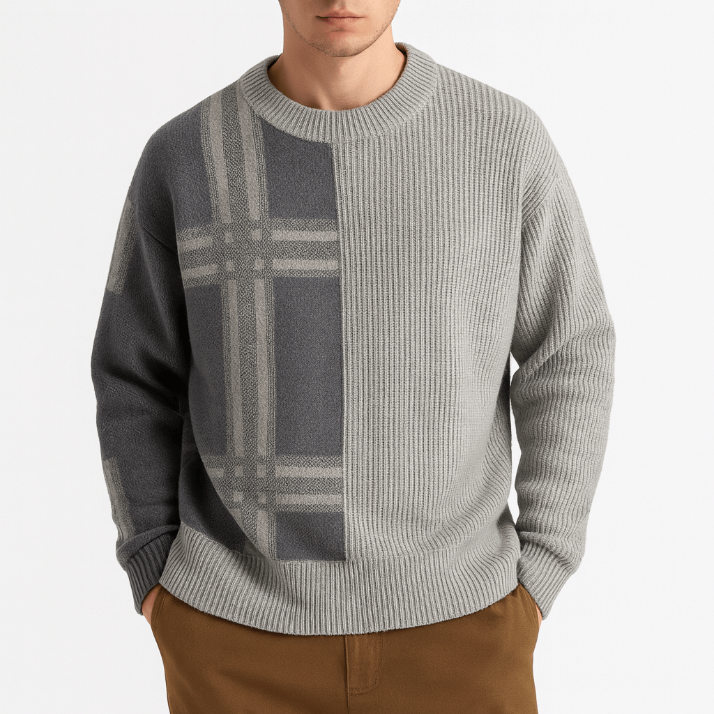 Patchwork Crew Jumper