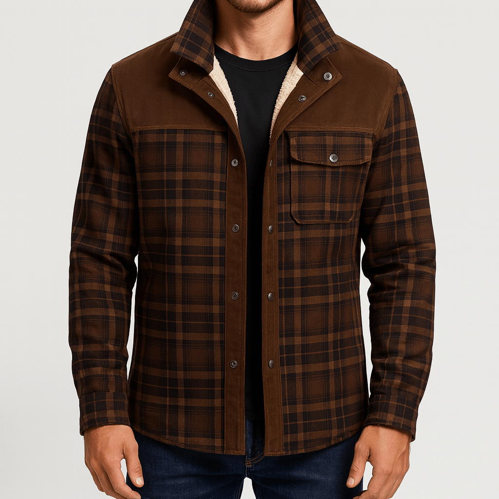 Plaid Shirt Jacket