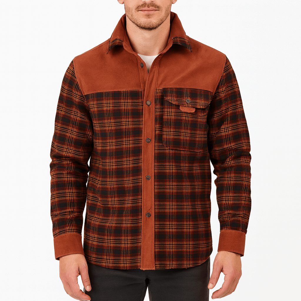 Plaid Shirt Jacket