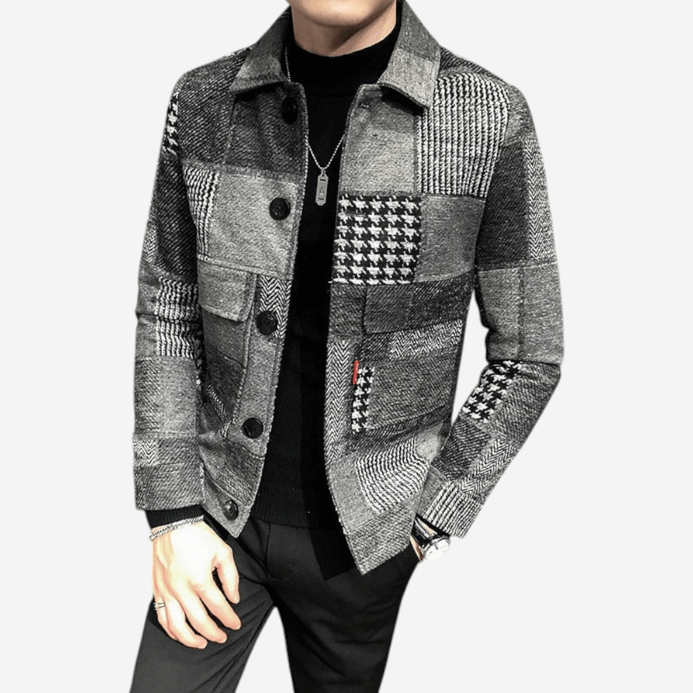 Plaid Wool Jacket