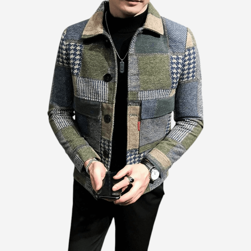 Plaid Wool Jacket