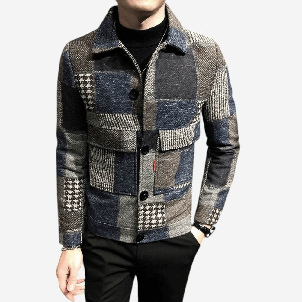 Plaid Wool Jacket