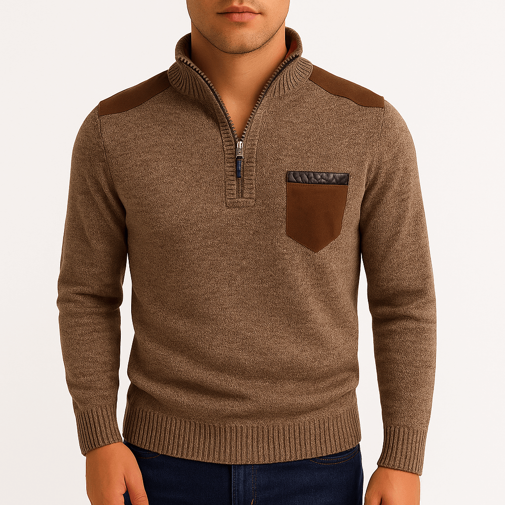 Quarter-Zip Sweater