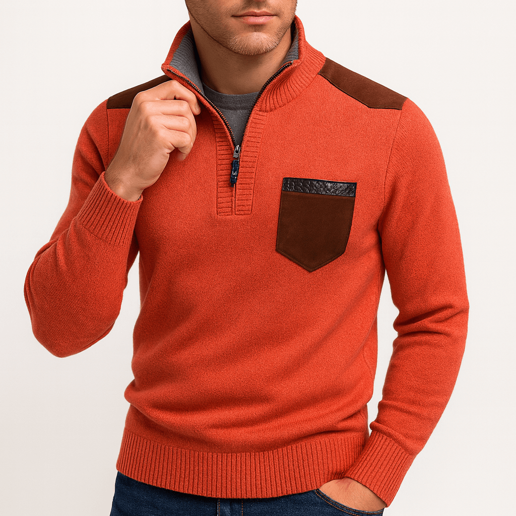 Quarter-Zip Sweater