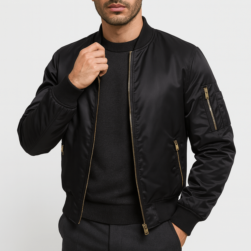 Quilted Lining Bomber