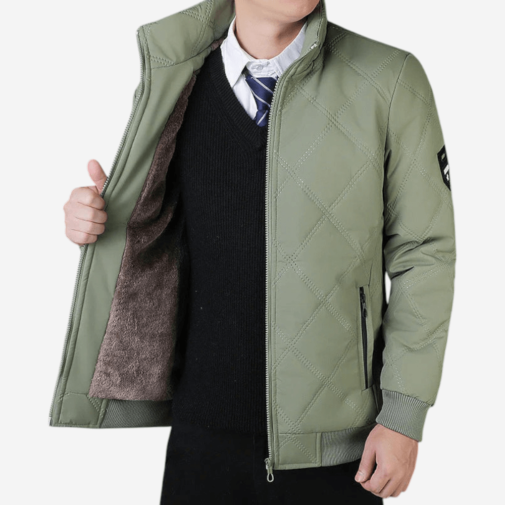 Quilted Zip Jacket