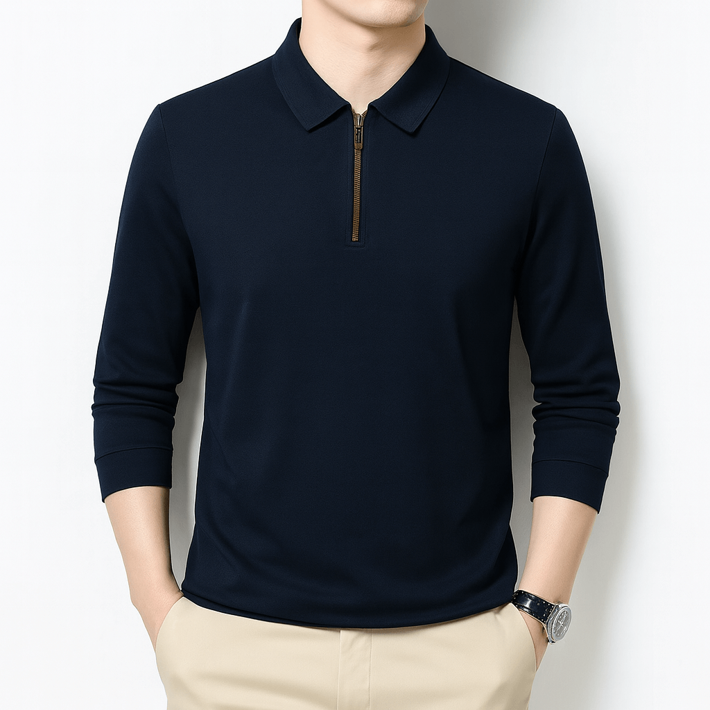Relaxed Half-Zip Sweater