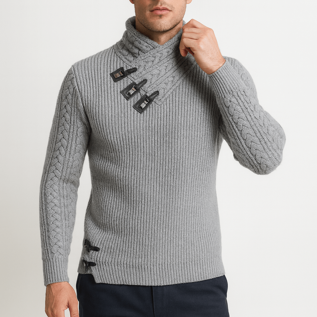 Slim Fit Knit Sweater