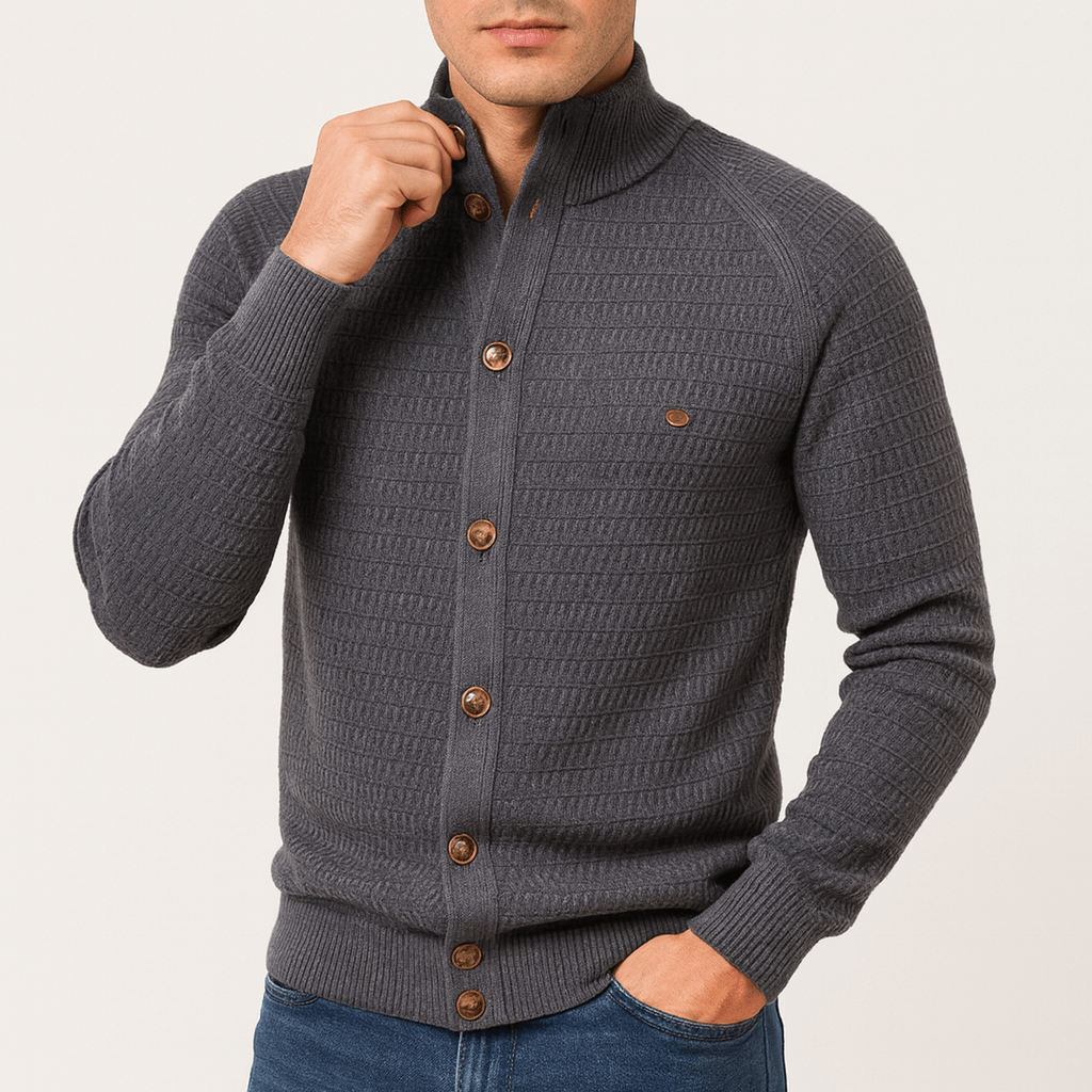 Slim Knit Sweatshirt