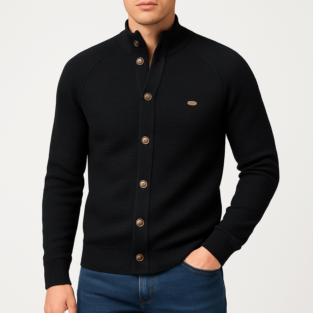 Slim Knit Sweatshirt